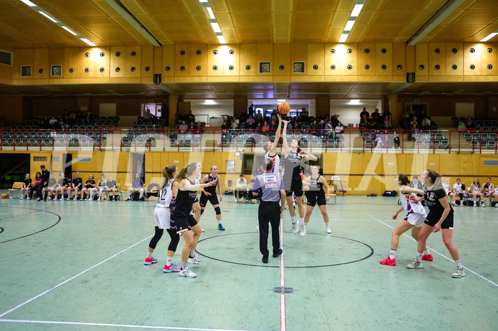 Basketball Damen Superliga 2023/24, Grunddurchgang 10.Runde Vienna United vs. Basket Flames