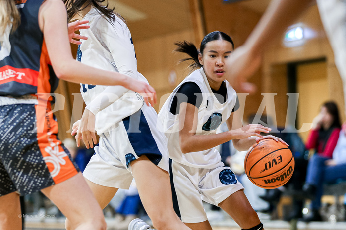 23.02.2025 Österreichischer Basketballverband 2024/25, SLWU16 Vienna Timberwolves vs. Basket Duchess