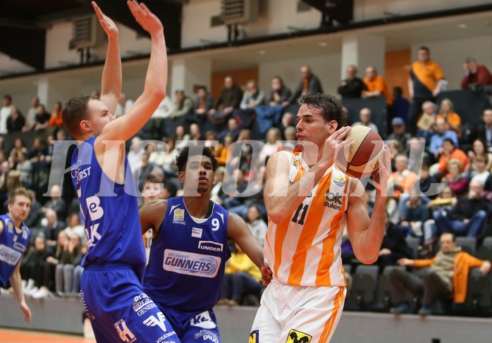 Basketball ABL 2017/18, Grunddurchgang 26.Runde BK Klosterneuburg Dukes vs. Oberwart Gunners