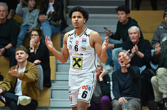 Basketball, Superliga 2023/24, Grunddurchgang 22. Runde, Flyers Wels vs. Vienna Timberwolves,
