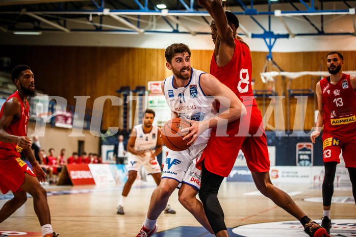 Basketball, Basketball Austria Cup 2021/22, Achtelfinale, Oberwart Gunners, Traiskirchen Lions, 