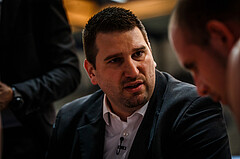 Basketball, bet-at-home Basketball Superliga 2021/22, Platzierungsrunde Spiel 4, Oberwart Gunners, SKN St. Pölten, Horst Leitner (Coach)