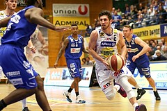 Basketball ABL 2015/16 Playoff Viertelfinale Spiel 3 Gmunden Swans vs. Oberwart Gunners
