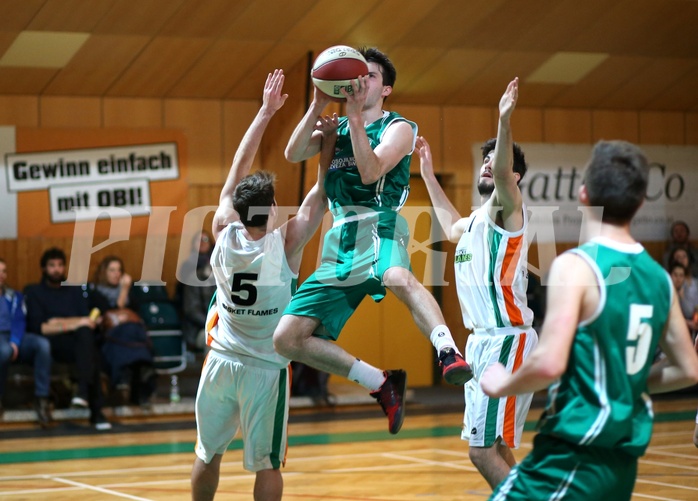 Basketball 2.Bundesliga 2016/17, Grunddurchgang 16.Runde Basketflames vs. Mattersburg Rocks


