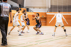 Basketball, Basketball Zweite Liga 2022/23, Grunddurchgang 12.Runde, Basket Flames, Vienna United, Obinna Anthony Ndukwe (5)