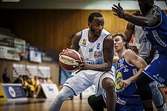 Basketball, ABL 2018/19, Grunddurchgang 17.Runde, Oberwart Gunners, Gmunden Swans, Justin Coleman (8)