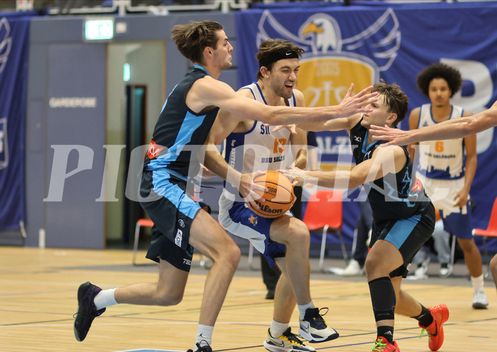 Basketball Zweite Liga 2024/25, Grunddurchgang 5.Runde BBU Salzburg vs. Vienna Timberwolves


