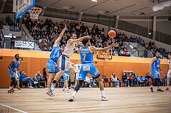 Basketball, Win2Day Superliga 2022/23, Grunddurchgang 22.Runde, Vienna Timberwolves, SKN St. Pölten Basketball, Jakob Szkutta (10)