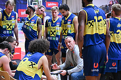 Basketball, Superliga 2024/25, 9. Plazierungsrunde, Flyers Wels vs. UBSC Graz,
