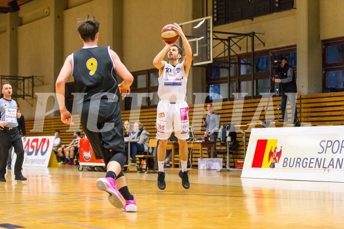 Basketball, 2.Bundesliga, Grunddurchgang 17.Runde, Mattersburg Rocks, Wörthersee Piraten, Jan NICOLI (10)