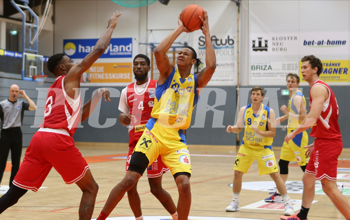 Basketball Superliga 2021/22, NÖ-Cup Traiskirchen Lions vs. SKN St.Pölten