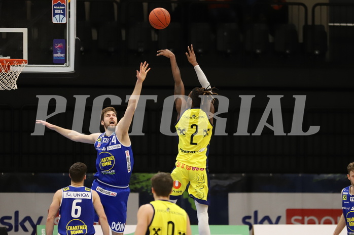 Basketball Superliga 2021/22, Grunddurchgang 16.Runde UBSC Graz vs. Gmunden Swans