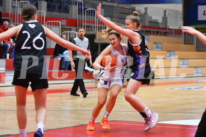 Basketball Superliga 2022/23, Grunddurchgang 4.Runde,DBB LZ OÖ vs Vienna United Women
