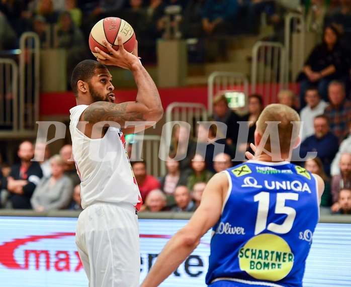 Basketball ABL 2017/18, Grunddurchgang 23.Runde Flyers Wels vs. Gmunden Swans


