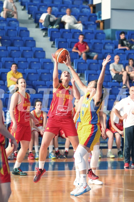 FIBA Europe EC U20 Women Division B Romania vs Montenegro