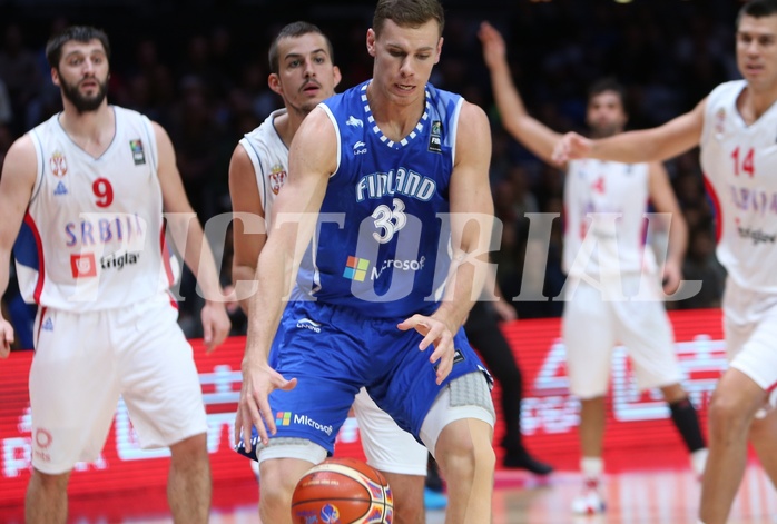 Basketball Eurobasket 2015  Team Serbia vs. Team Finland



