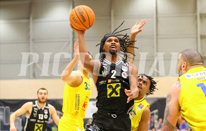 Basketball Superliga 2023/24, 2.Plazierungsrunde SKN St. Pölten vs. Flyers Wels



