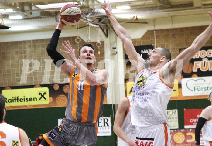 Basketball ABL 2018/19 Grunddurchgang 27.Runde  Fürstenfeld Panthers vs Dukes Klosterneuburg
