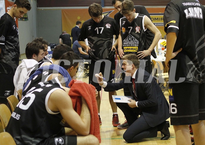 Basketball ABL 2015/16 Grunddurchgang 15.Runde  Güssing Knights vs Traiskirchen Lions
