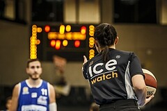 Basketball, ABL 2018/19, Grunddurchgang 36.Runde, UBSC Graz, Oberwart Gunners, SR Silvia Rath