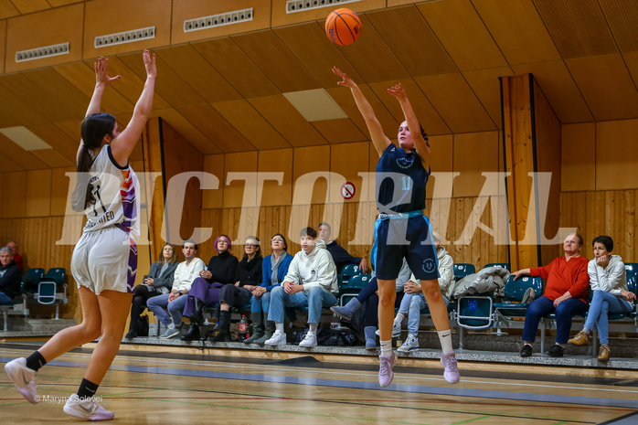 01.12.2024 Österreichischer Basketballverband 2024/25, SLWU19, Vienna United vs. Vienna Timberwolves