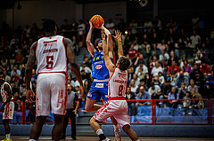 Basketball, Win2Day Superliga 2024/25, Grunddurchgang 4.Runde, Traiskirchen Lions, St. Pölten, Andrew Sims (32)