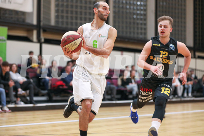 Basketball 2.Bundesliga 2019/20, Grunddurchgang 21.Runde Basket Flames vs. Jennersdorf Blackbirds
