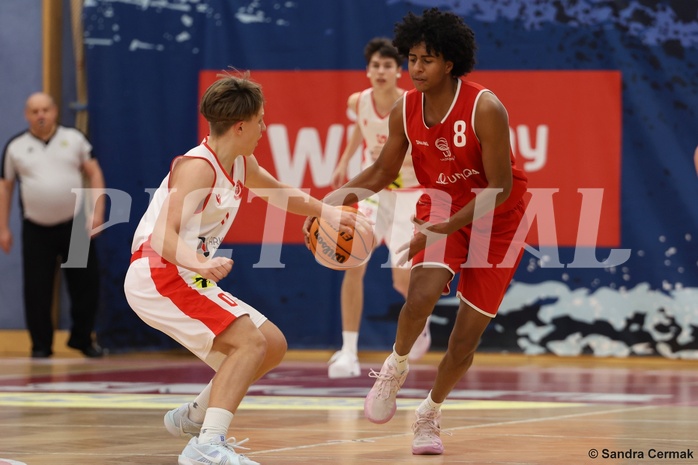 Basketball Superliga 2024/25, SLMU19 Traiskirchen Lions Academy vs. SG Salzkammergut


