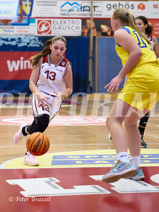 Basketball Superliga 2024/25, SLWU16 Traiskirchen Lionesses vs. UBBC Herzogenburg


