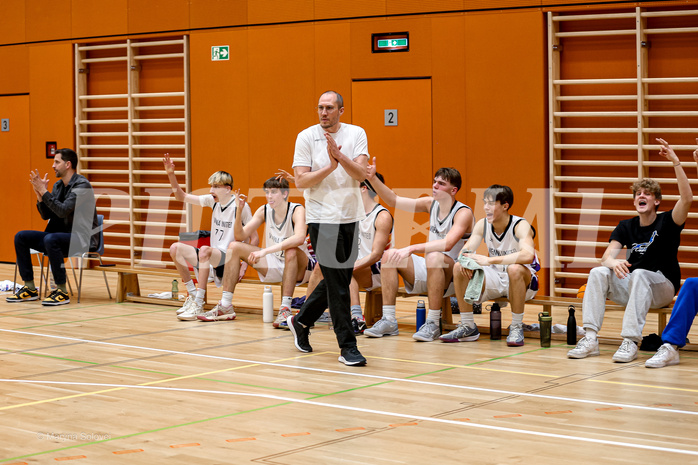 22.03.2025 Österreichischer Basketballverband 2024/25, SLMU19, Vienna United vs. Kapfenberg Bulls 