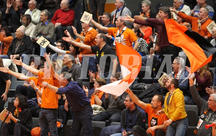 Basketball ABL 2015/16 Grunddurchgang 21.Runde BK Dukes Klosterneuburg vs. Fürstenfeld Panthers