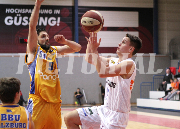 Basketball 2.Bundesliga 2019/20 Grunddurchgang 13.Runde  Güssing/Jennersdorff Blackbirds vs BBU Salzburg