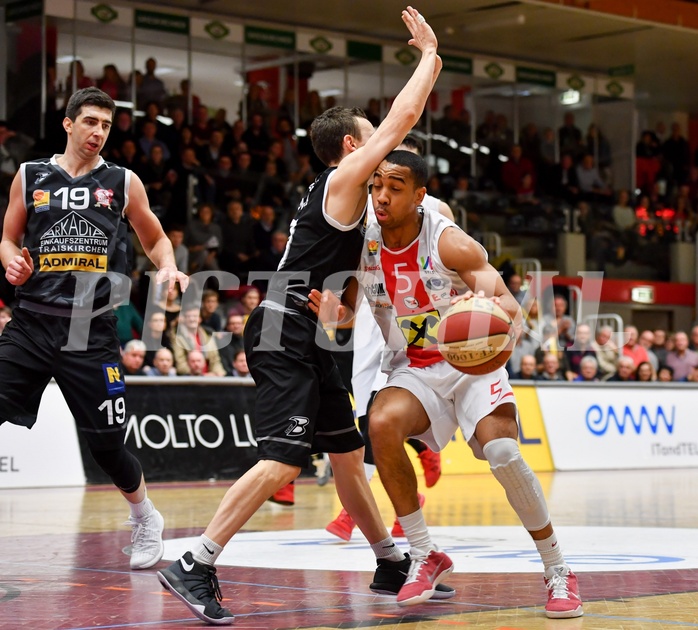 Basketball ABL 2017/18 Grunddurchgang 15. Runde Flyers Wels vs Traiskirchen Lions