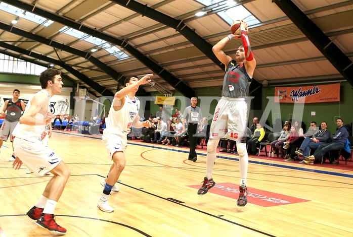 Basketball 2.Bundesliga 2016/17, Grundurchgang 21.Runde D.C. Timberwolves vs. Villach Raiders


