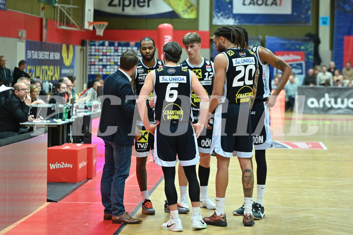 Basketball Austria Cup 2024/25, Viertelfinale Flyers Wels vs. Swans Gmunden,