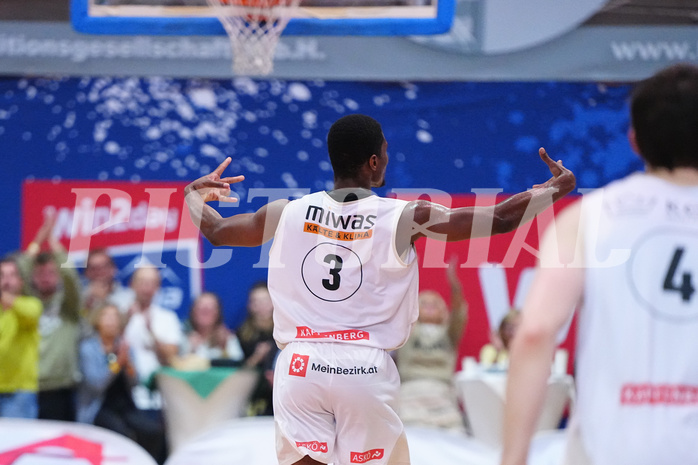 Win2day Basketball Superliga 2023/24, Grunddurchgang, 3. Runde, Kapfenberg Bulls vs. UBSC Graz


