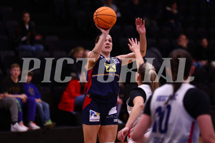 04.02.2024, Graz, Raiffeisen Sportpark, Basketball Damen Superliga 2023/24, Grunddurchgang 11.Runde, UBSC-DBBC Graz - SKN St. Pölten Frauen ,  