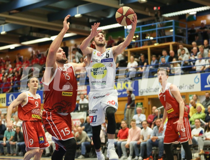 Basketball ABL 2018/19, Playoff VF Spiel 5 Gmunden Swans vs. Traiskirchen Lions


