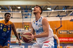 Basketball, ABL 2017/18, Grunddurchgang 25.Runde, Oberwart Gunners, Fürstenfeld Panthers, Benjamin Blazevic (12)