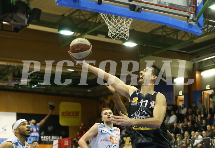 Basketball ABL 2015/16 Grunddurchgang 29.Runde Kapfenberg Bulls vs. Traiskirchen Lions