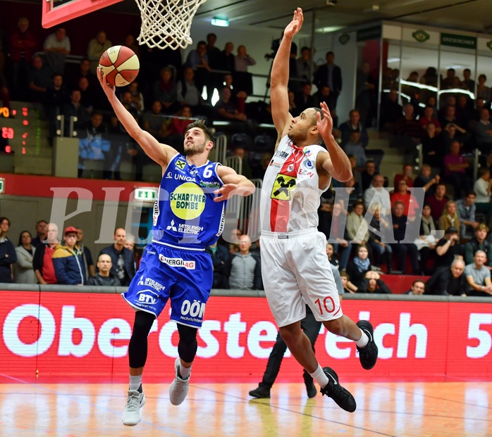 Basketball ABL 2017/18, Grunddurchgang 5.Runde Flyers Wels vs. Gmunden Swans


