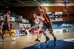 Basketball, ABL 2017/18, Grunddurchgang 35.Runde, Oberwart Gunners, Klosterneuburg Dukes, Jakob Szkutta (4)