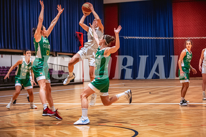 Basketball Austria Damen Cup 2021/22, Cup Viertelfinale Basket Flames vs. UBI Graz
