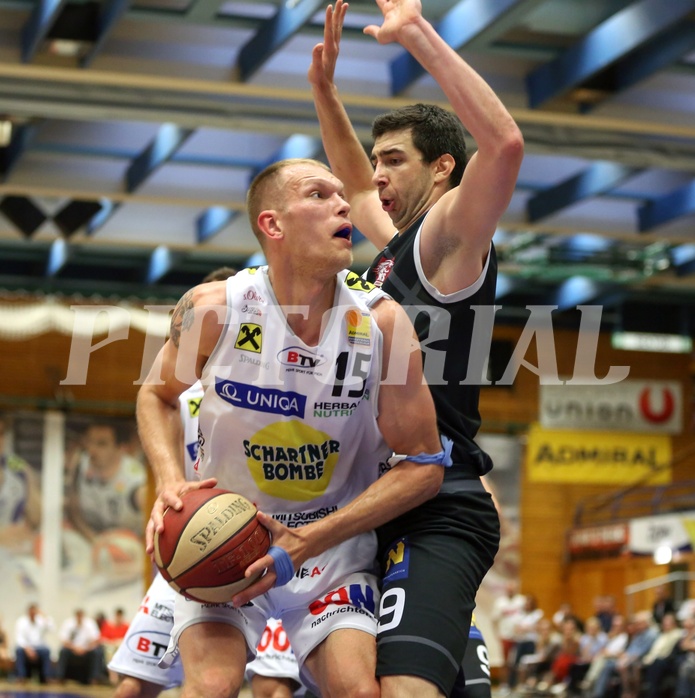 Basketball ABL 2017/18, Playoff HF Spiel 3 Gmunden Swans vs. Traiskirchen Lions