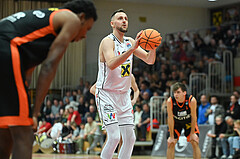 Basketball, Superliga 2023/24, Grunddurchgang 15. Runde, Flyers Wels vs. Fürstenfeld Panthers,
