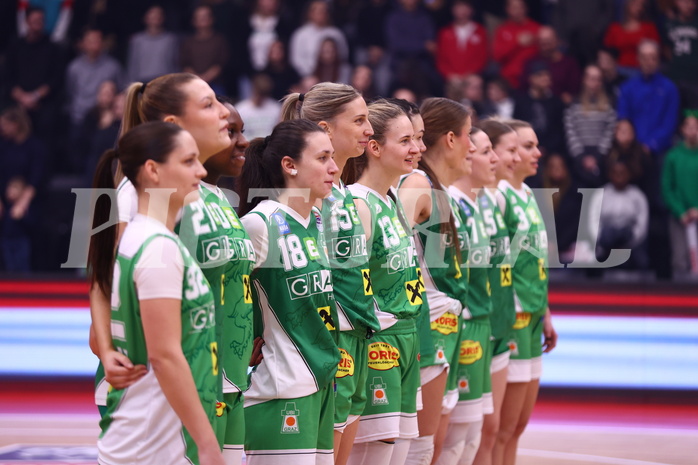 19.01.2025, Graz, Raiffeisen Sportpark, Basketball Austria Cup 2025, Final Four, Finale, Klosterneuburg Duchess vs. UBI Graz,  