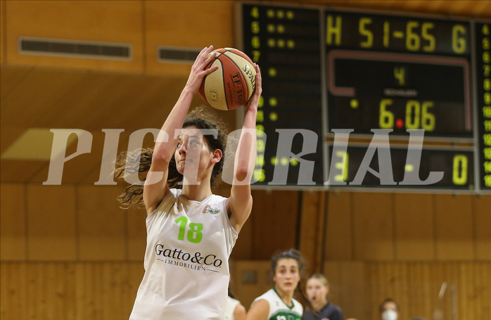 Basketball Damen Superliga 2020/21, CUP Viertelfinale Basket Flames vs. UBI Graz


