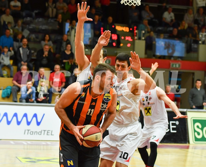 Basketball ABL 2016/17 Grunddurchgang 31. Runde WBC Wels vs Dukes Klosterneuburg
