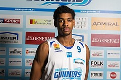 Basketball, ABL 2017/18, Teampictures, Oberwart Gunners, , Gregg Denzel (9)
