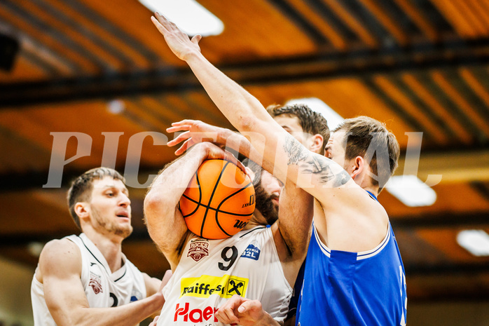 Basketball, Basketball Zweite Liga 2023/24, Viertelfinale Spiel 2, Mattersburg Rocks, Kufstein Towers, Tobias Winkler (9)